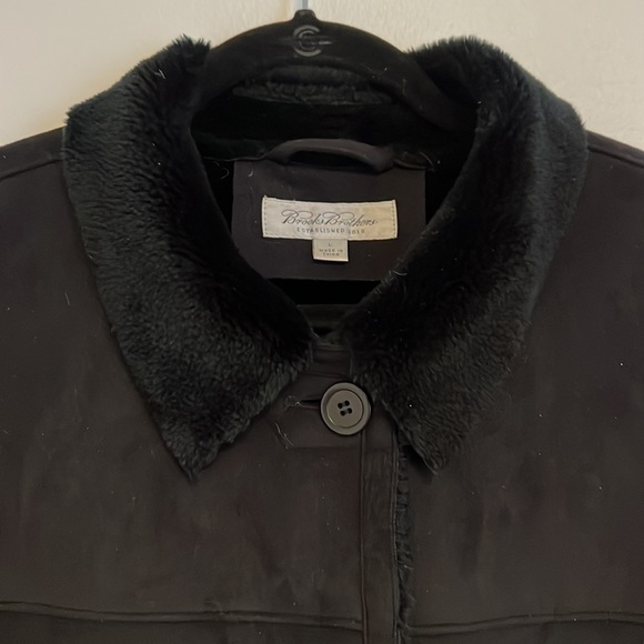 Brooks Brothers faux fur coat . Size L - Picture 6 of 13